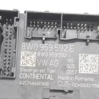 8W0959592E , art304310 Блок управления двери передней правой Audi A4 B9 Арт 304310, вид 3
