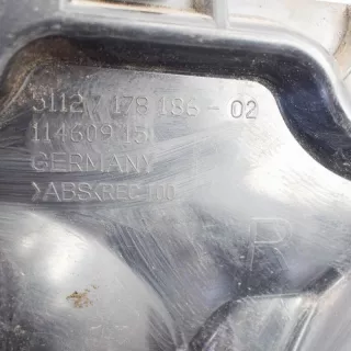 511271781867178186 , art460223 Кронштейн крепления бампера заднего BMW 5 E60/E61 Арт 460223, вид 6