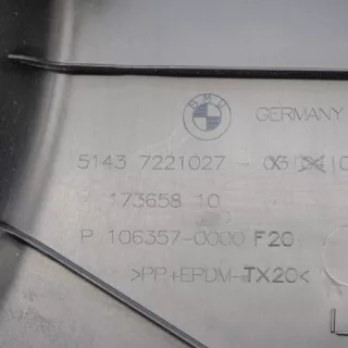 7221027 , art329863 Обшивка салона BMW 1 F20/F21 Арт 329863, вид 4