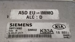 5WY1308D,K33A Блок управления двигателем Kia Rio 1 Арт 2072754-1, вид 3