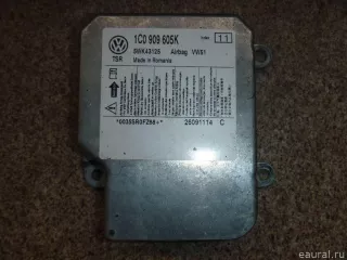 1C0909605K Блок управления AIR BAG Volkswagen Fox Арт E40802859, вид 1