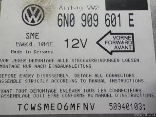 6N0909601E Блок управления AIR BAG Volkswagen Golf 3 Арт E30905502, вид 5