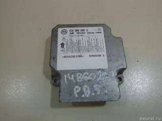 1C0909605C Блок управления AIR BAG Volkswagen Passat B5 Арт E14860282, вид 2