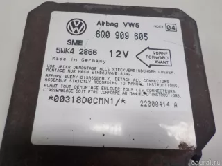 6Q0909605 Блок управления AIR BAG Volkswagen Sharan 1 restailing Арт E50620256, вид 4