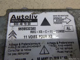 6545V0 Блок управления AIR BAG Citroen C5 1 Арт E12649109, вид 2