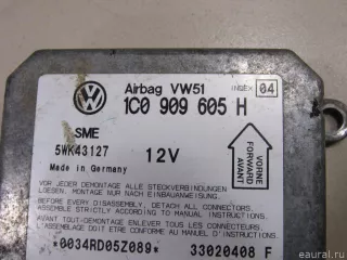 1C0909605H Блок управления AIR BAG Skoda Fabia 1 Арт E80528328, вид 4