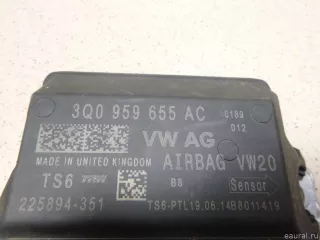 3Q0959655ACZ06 Блок управления AIR BAG Skoda Octavia A7 Арт E12735516, вид 4