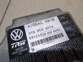 3T0959655ALC0 Блок управления AIR BAG Skoda Superb 2 Арт E12594295, вид 2