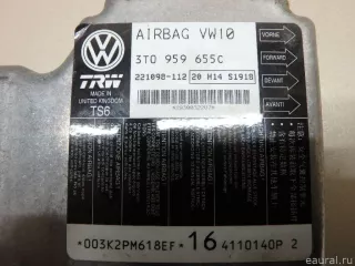 3T0959655CLA8 Блок управления AIR BAG Skoda Superb 2 Арт E70005277, вид 3