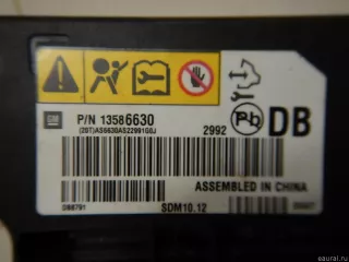 13586630 Блок управления AIR BAG Opel Mokka 1 Арт E70405683, вид 4