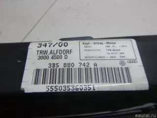 3B5880742A Подушка безопасности боковая (шторка) Volkswagen Passat B5 Арт E5857309, вид 3