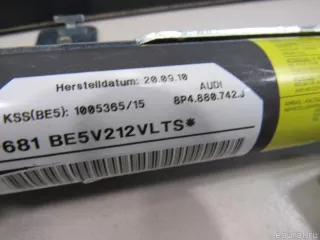 8P4880742J Подушка безопасности боковая (шторка) Audi A3 8P Арт E80625297, вид 3