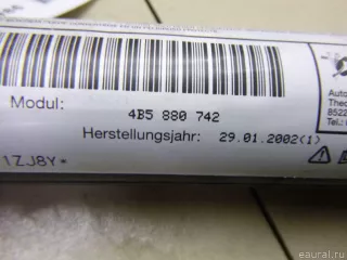 4B5880742 Подушка безопасности боковая (шторка) Audi A6 C5 (S6,RS6) Арт E60534986, вид 6