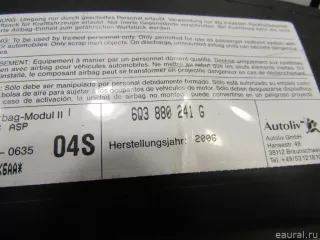 6Q3880241G Подушка безопасности боковая (в сиденье) Skoda Fabia 2 restailing Арт E80421161, вид 3