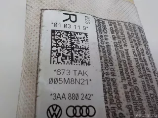 3AA880242 Подушка безопасности боковая (в сиденье) Volkswagen Passat B7 Арт E84383571, вид 5