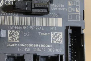 8K0959793E Блок комфорта передней левой двери Audi A4 B8 Арт Z131752, вид 2