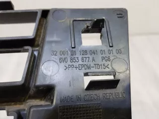 6V0853677A9B9 Решётка в бампер центральная Skoda Fabia 3 Арт Z184446, вид 2