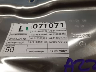A2217300579 Стеклоподъемник задний левый Mercedes S W221 Арт Z201021, вид 2