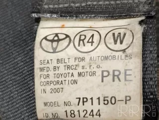 e047501, 7p1150p , artVLM17903 Ремень безопасности Toyota Corolla VERSO 2 Арт VLM17903, вид 3