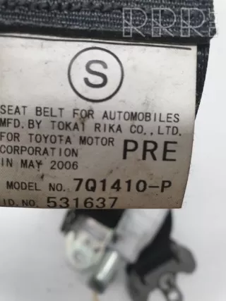 7q1410p , artAVO4263 Ремень безопасности Toyota Rav 4 3 Арт AVO4263, вид 3