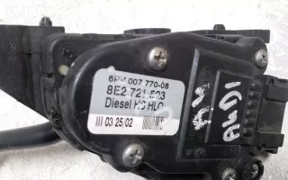 6pv00777008, 8e2721523 , artJUR150525 Педаль газа Audi A4 B6 Арт JUR150525, вид 3