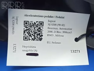 mne5372ab, d1u7a , artPUM13271 Педаль газа Jaguar XJ X308 Арт PUM13271, вид 2