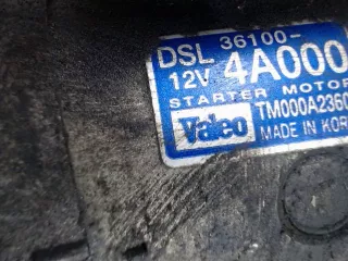 TM000A23601 стартер Kia Sorento 1 Арт 20001410, вид 3