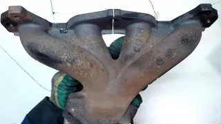  Коллектор выпускной Renault Twingo 2 Арт 7886015, вид 3