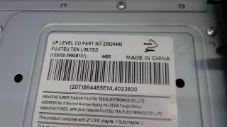 22924485 Магнитола (аудио система) Opel Antara Арт 7890005, вид 4