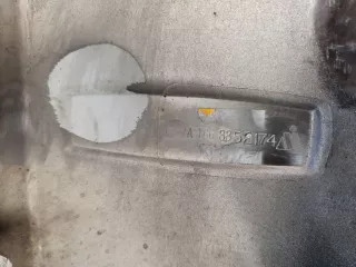 A1668852174 Накладка заднего бампера Mercedes ML/GLE W166 Арт ZAP277448, вид 2