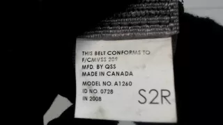 731870C010 Ремень безопасности задний правый Toyota Sequoia 2 Арт 7897818, вид 2