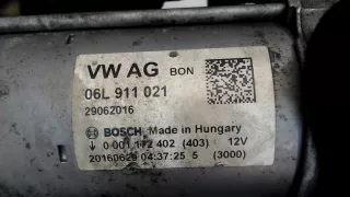 06L911021,0001172402 Стартер Audi A4 B9 Арт 7901830, вид 4