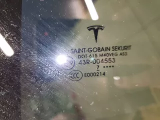 105271700G Стекло двери задней левой Tesla model X Арт ZAP278273, вид 2