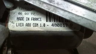 400817p Стеклоподъемник левый передний Peugeot 1007 Арт 7914997, вид 3