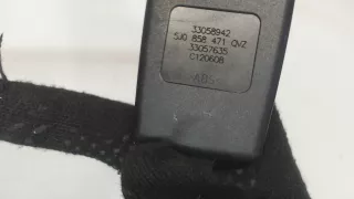 5j0858471 Замок ремня безопасности Skoda Fabia 2 Арт 7918854, вид 3