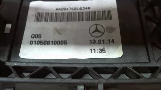 A2047602434,A20476002707787 Ручка наружная задняя правая серая Mercedes CLA c117 Арт 7925628, вид 2