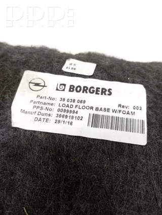 396919102, 39038069 , artRTX105693 Ковер багажника Opel Astra K Арт RTX105693, вид 3