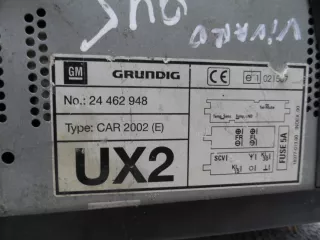 24462948,9183778351 Магнитола Opel Vivaro A Арт 00156327, вид 5