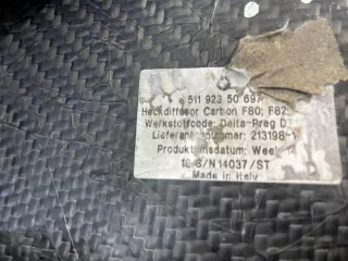 51192350697 Накладка бампера задняя BMW 3 F80 Арт MA112850, вид 9