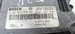 0281011776,8200391966 Блок управления двигателем Renault Grand Scenic 2 Арт 2072301-4, вид 3