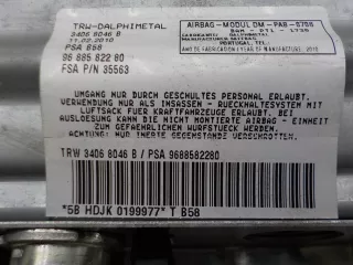 8216XL Подушка безопасности переднего пассажира Citroen C4 Picasso 2 Арт BIT662342, вид 3