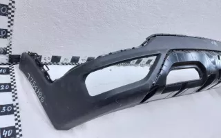86612H0900 Накладка (юбка) заднего бампера Kia Rio 4 restailing Арт A991392L, вид 2