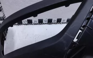 86612H0900 Накладка (юбка) заднего бампера Kia Rio 4 restailing Арт A991392L, вид 4