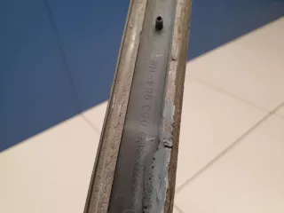 8E0853964GRU Молдинг двери правый задний Audi A4 B7 Арт ZAP286143, вид 3