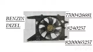 7700426681, , 8200065257 , artJAN29291 Вентилятор радиатора Renault Grand Scenic 2 Арт JAN29291, вид 1