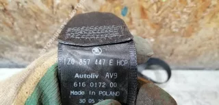1Z0857447E Ремень безопасности задний левый Skoda Octavia A5 Арт 00072805, вид 3