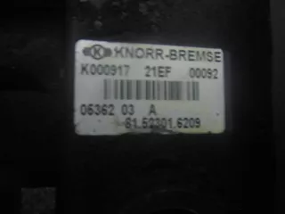 81523016209 Кран управления тормозами прицепа MAN TGA Арт 23587, вид 3