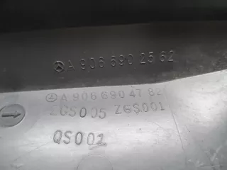 9066902562 Накладка переднего левого крыла Mercedes Sprinter W906 Арт 00209320, вид 3