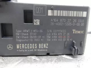 1648702726 Блок управления задней двери Mercedes R W251 Арт 00201188, вид 4