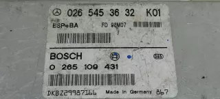 BOSCH,0265453632,0265109431 Блок управления ABS Mercedes A W168 Арт 2076466-1, вид 4